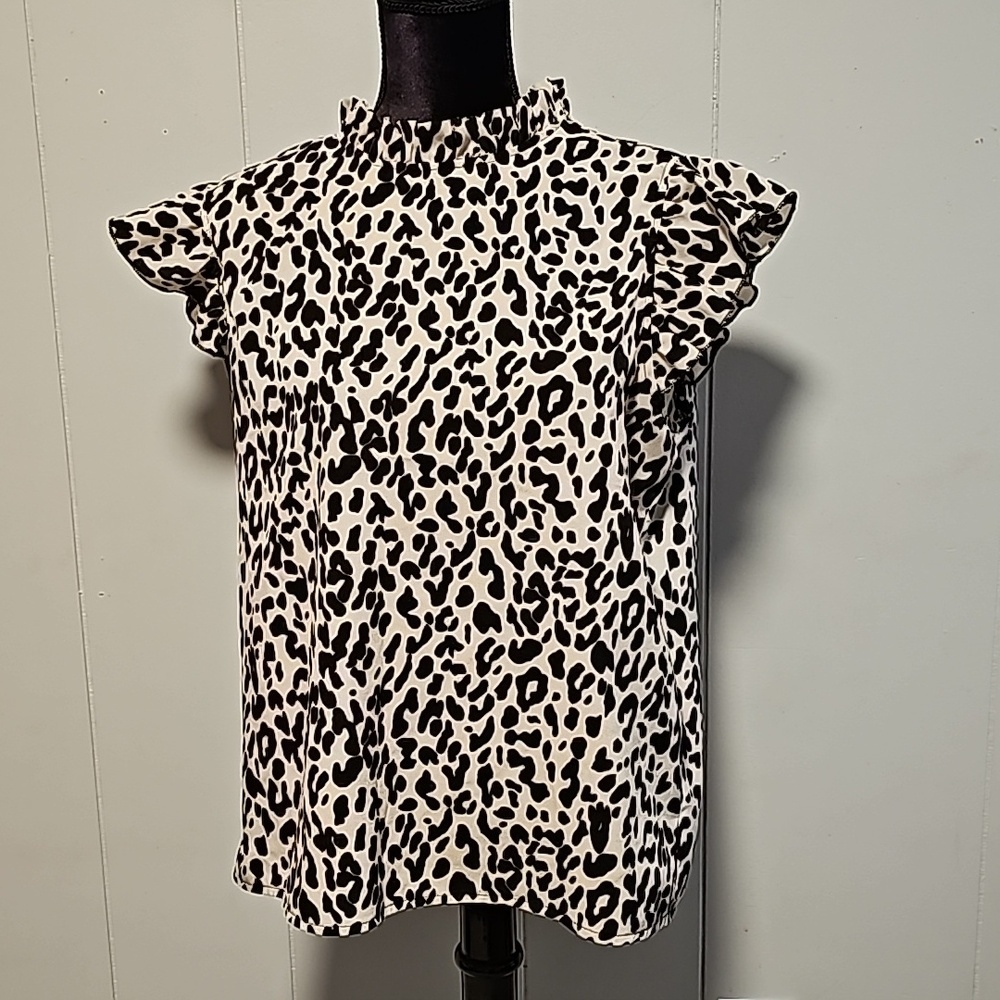 Miss Sparkling animal print shirt